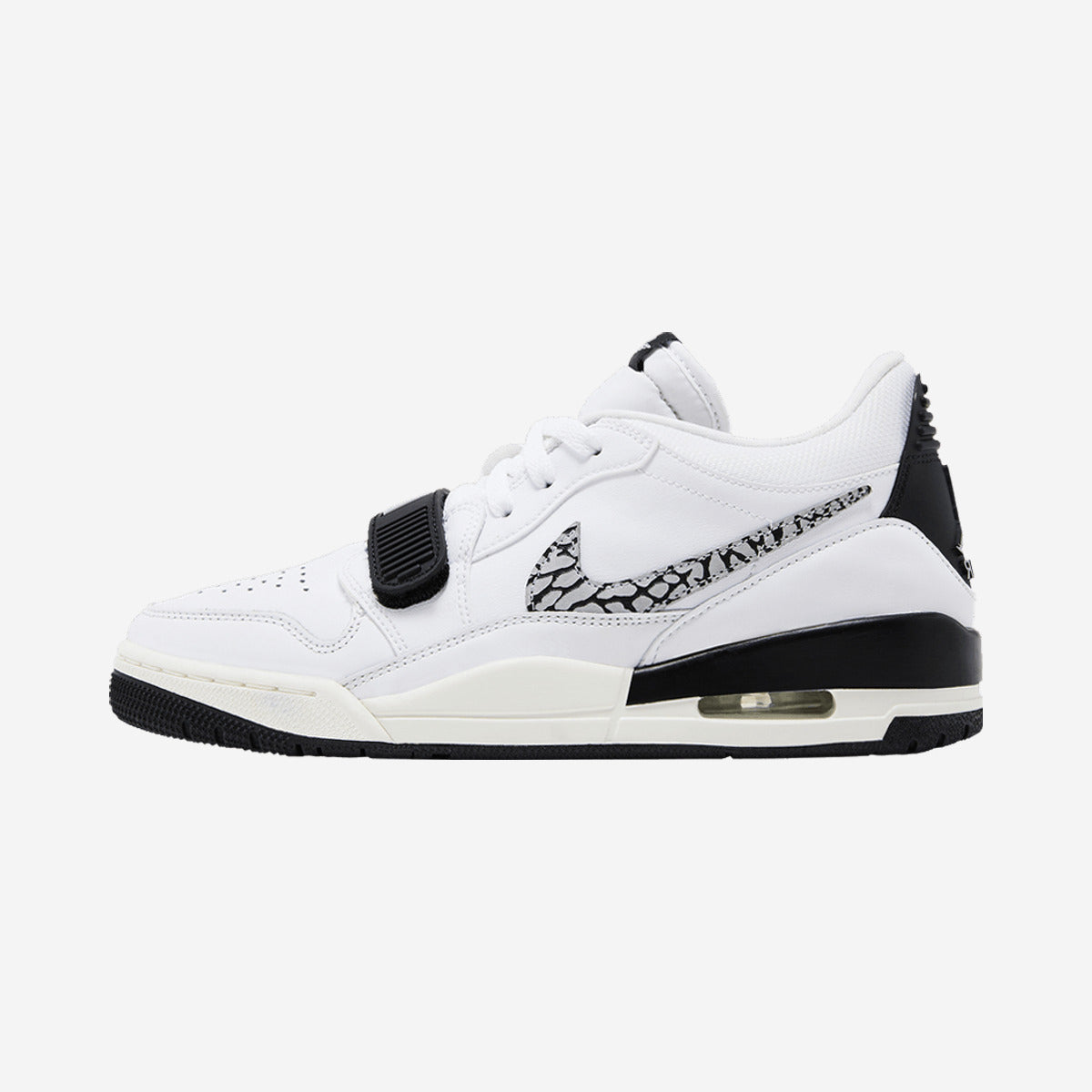 Jordan Legacy 312 Low White Black Elephant Swoosh CD7069-110 — Sneakers Air Jordan su LAB19