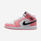Jordan 1 Mid Pink Gaze (GS)