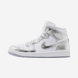 Jordan 1 Mid SE Metallic Silver (Women's)
