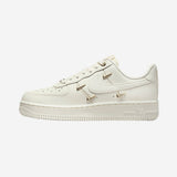 Nike Air Force 1 '07 LX CN Sail Gold Mini Swooshes (Women's)