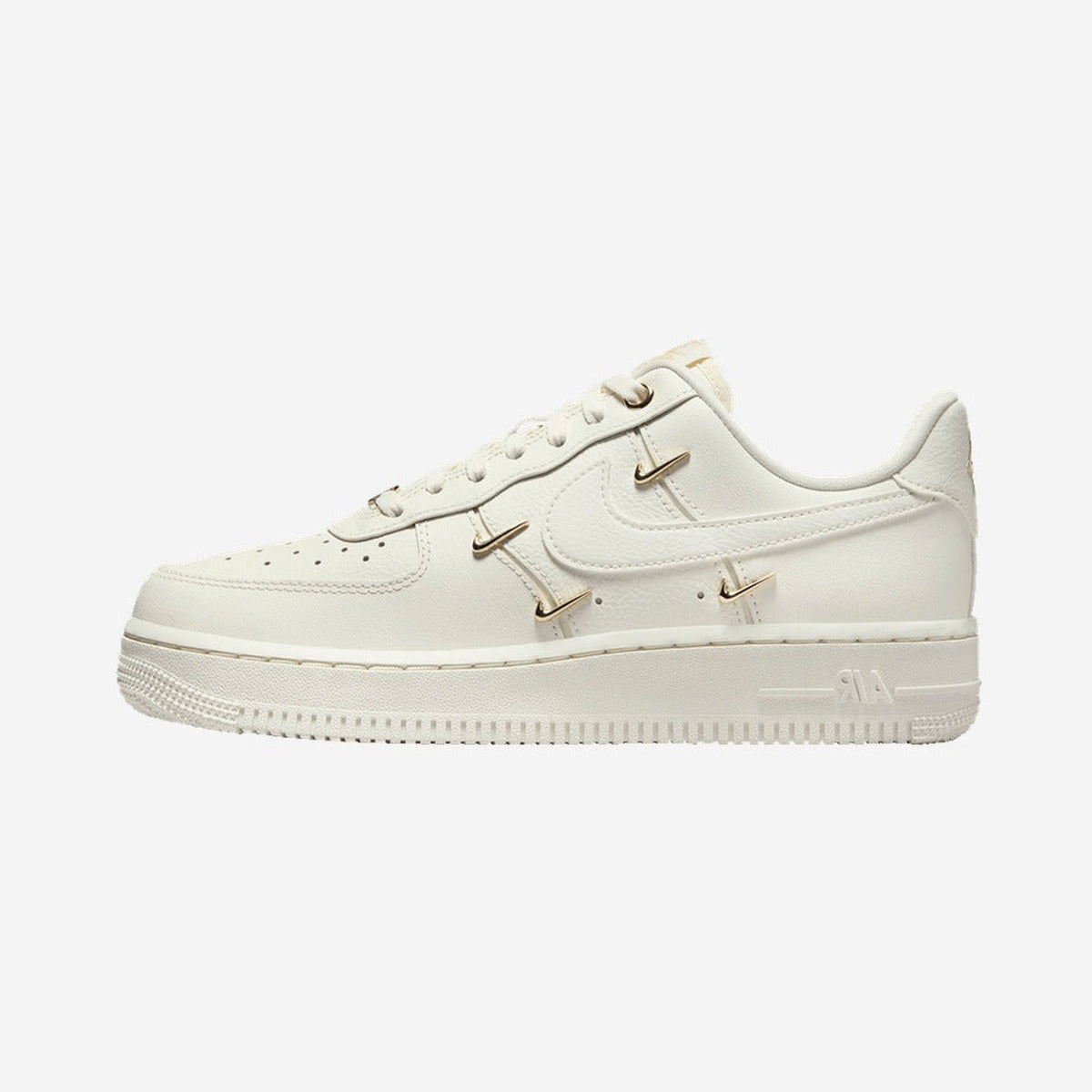 Nike Air Force 1 '07 LX CN Sail Gold Mini Swooshes (Women's)