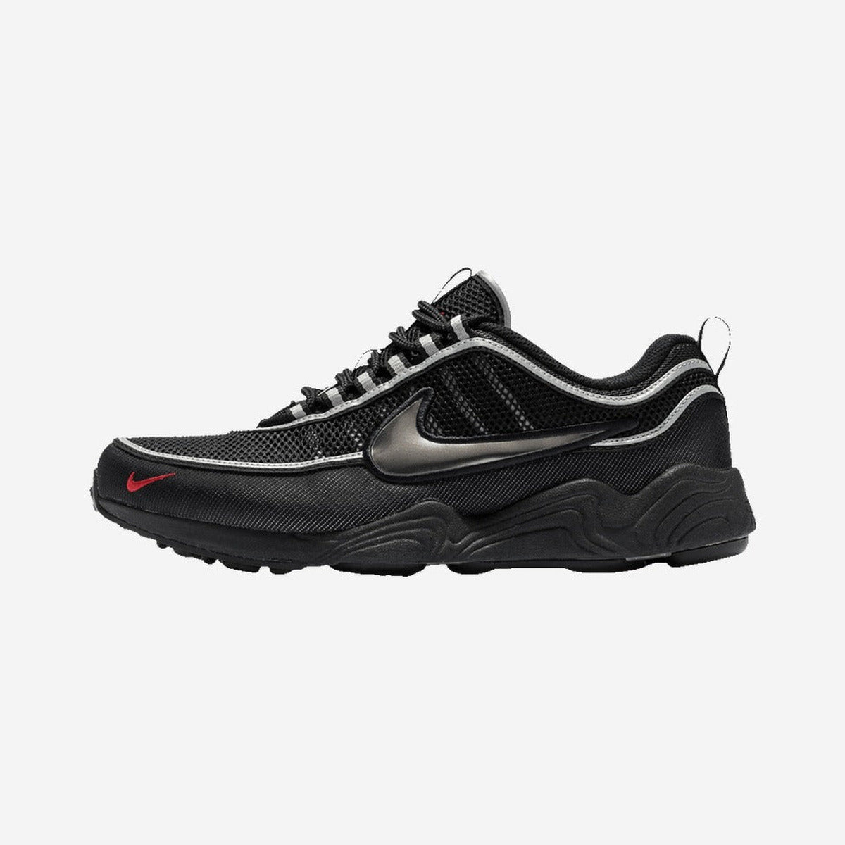 Nike Air Zoom Spiridon Black Metallic Silver