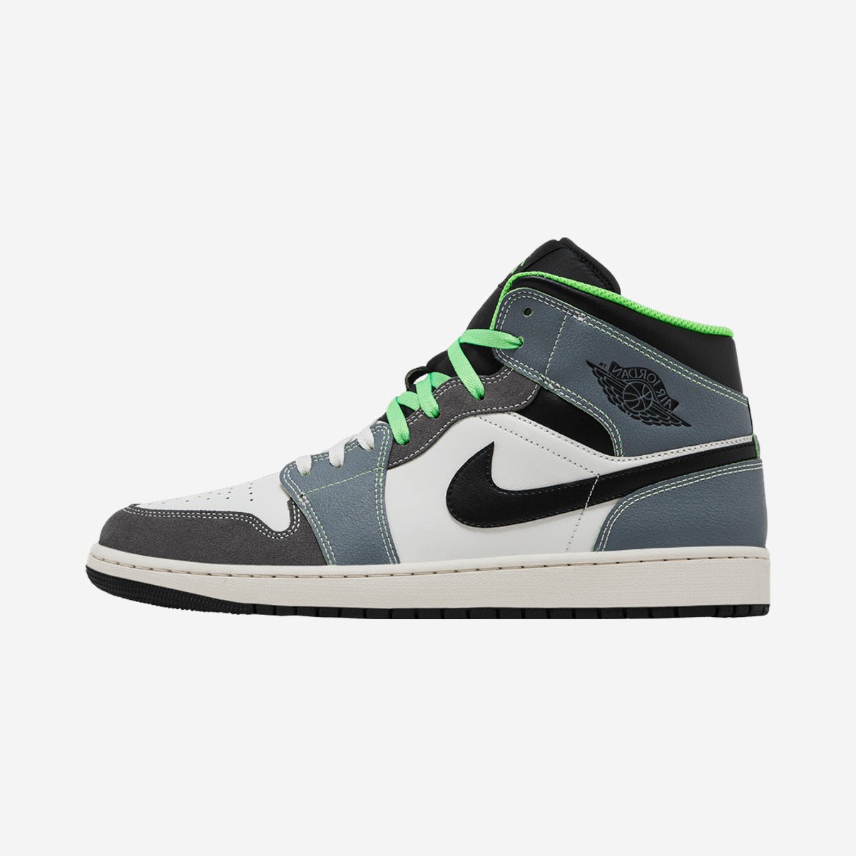 Jordan 1 Mid Casa 93 Seine-Saint-Denis HQ3829-001 — Sneakers Air Jordan su LAB19