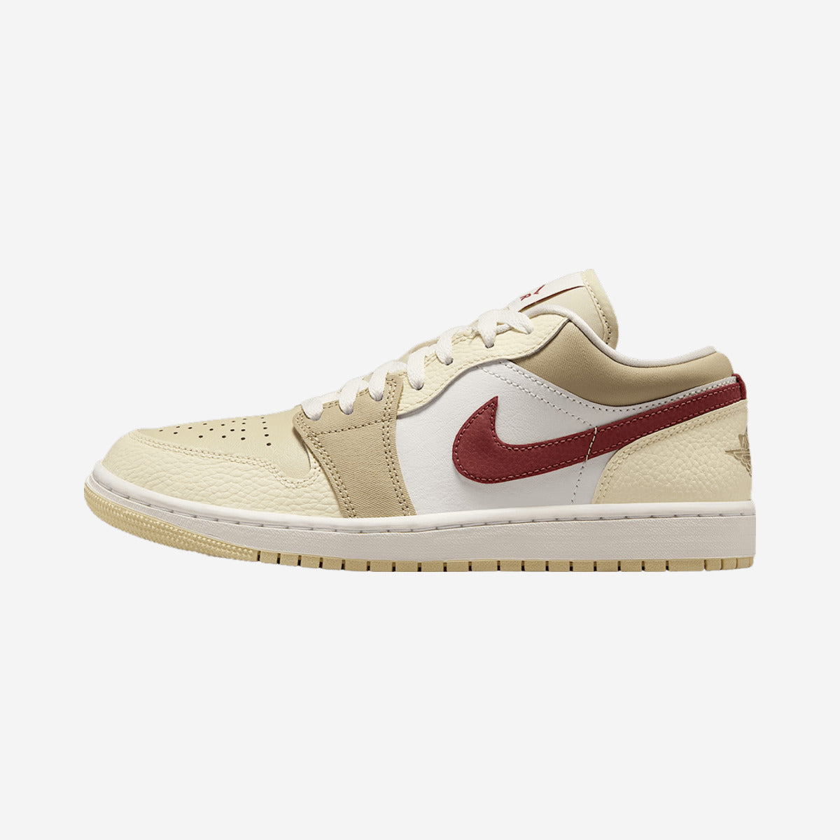 Jordan 1 Low SE Desert Khaki Red Sepia (Women's) HV6530-100 — Sneakers Air Jordan su LAB19