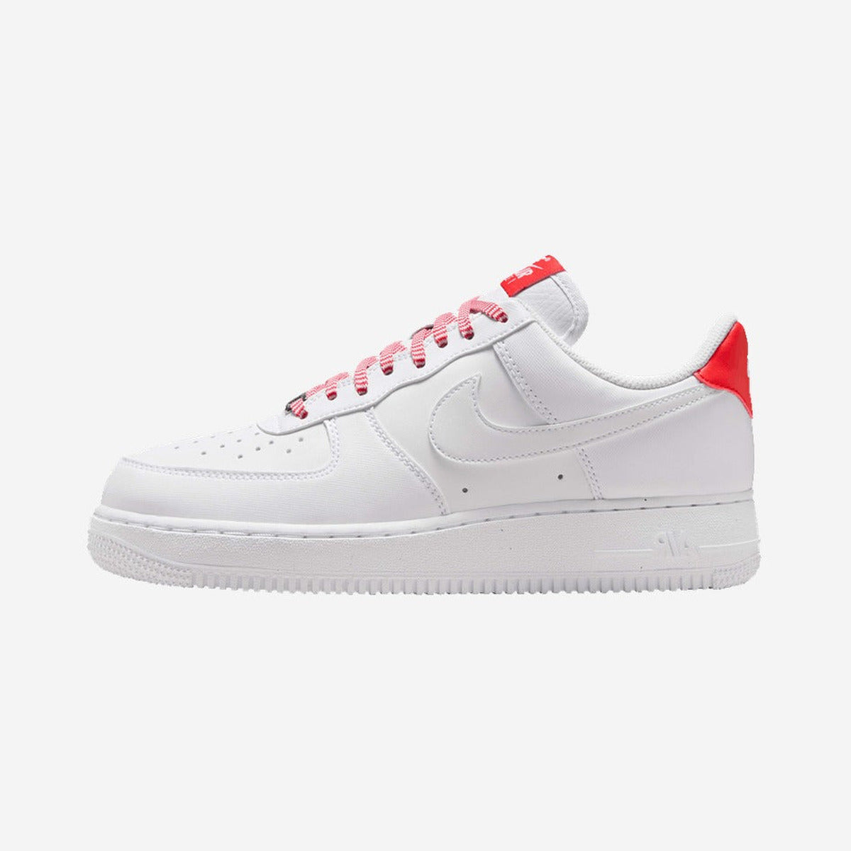 Nike Air Force 1 Low '07 White Pink Foam Metallic Silver Light Crimson (Women's)
