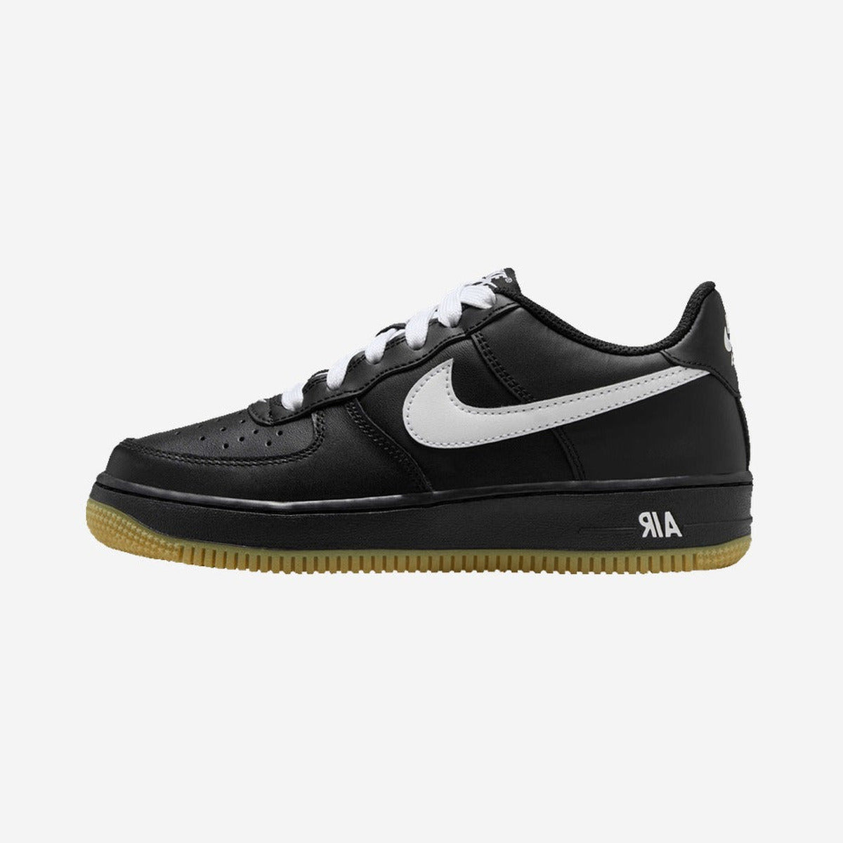 Nike Air Force 1 Low LV8 Black Gum Light Brown White (GS)