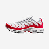 Nike Air Max Plus White University Red