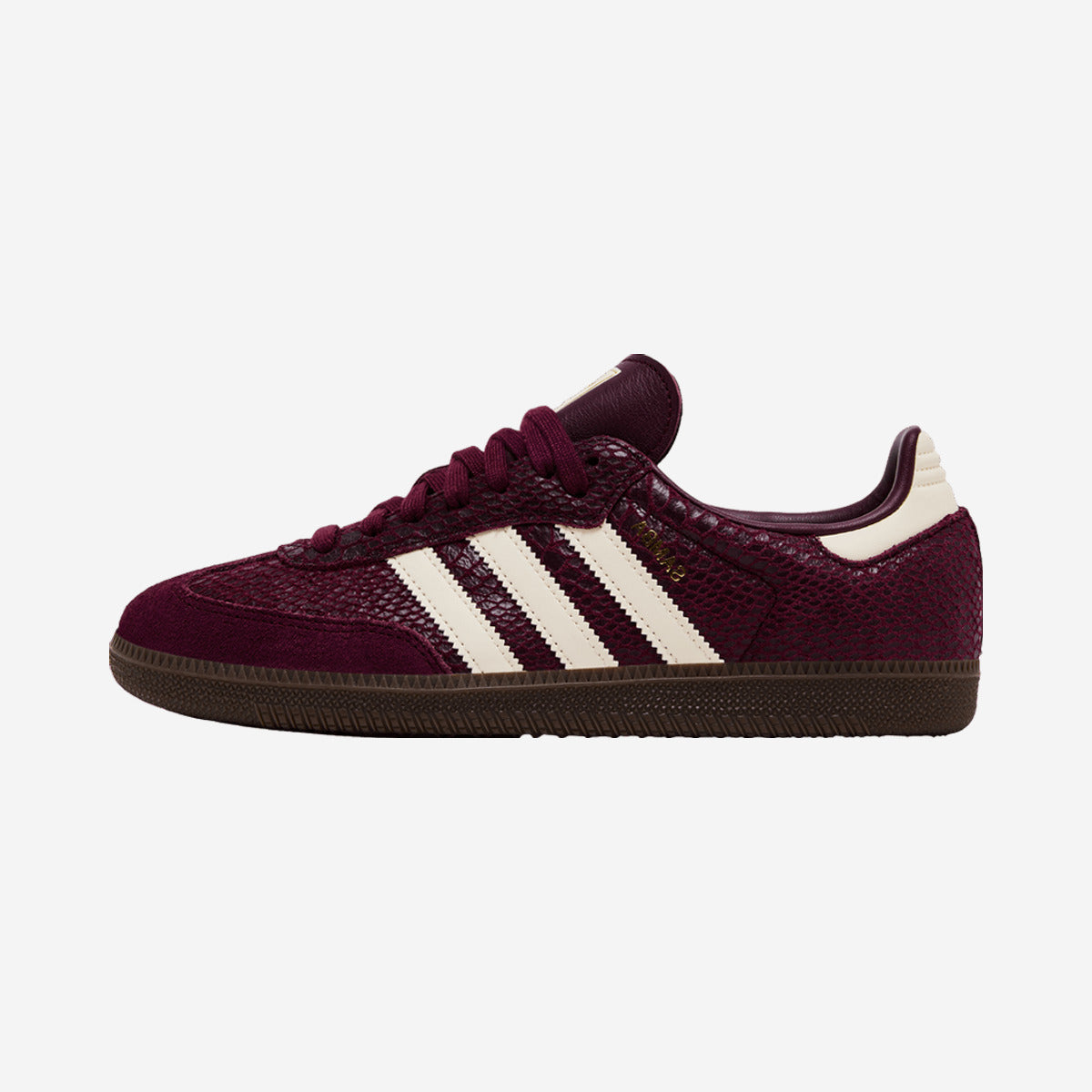 adidas Samba OG Snakeskin Maroon Cream White (Women's) IH3979 — Sneakers Adidas su LAB19