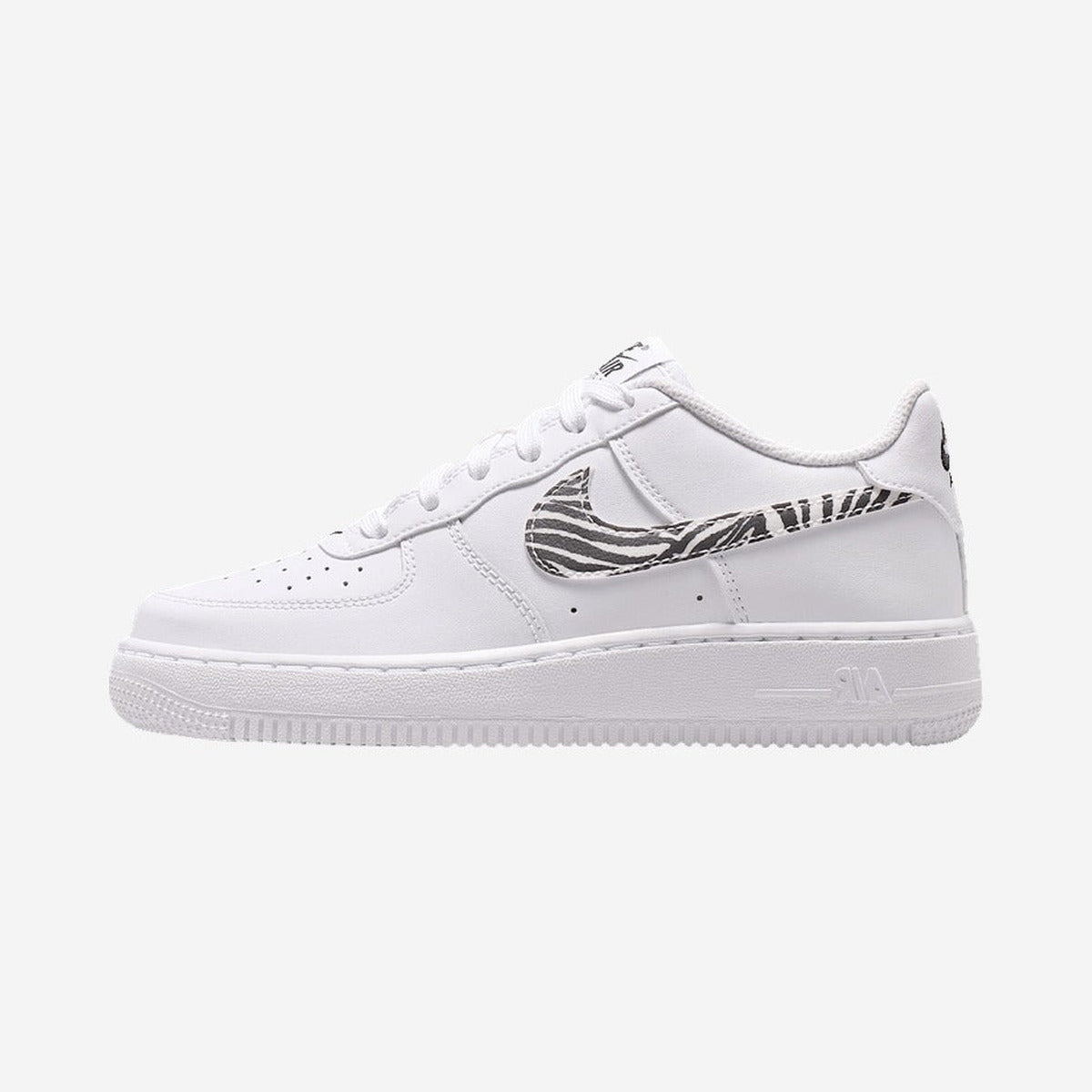 Nike Air Force 1 'GS 'Zebra Swoosh'