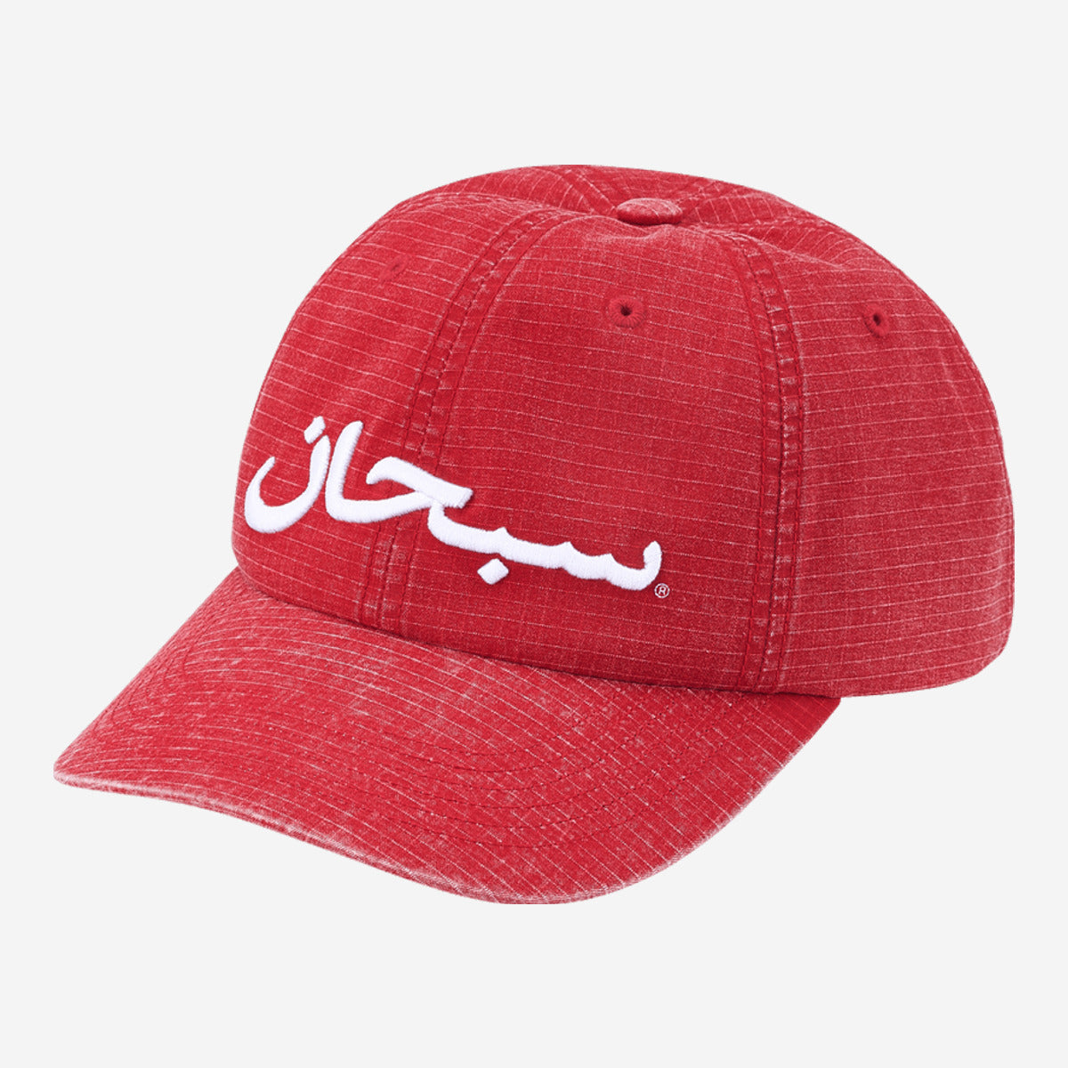 Supreme Arabic Logo Ripstop 6-Panel 'Red' SS26H63-RED — Sneakers Supreme su LAB19