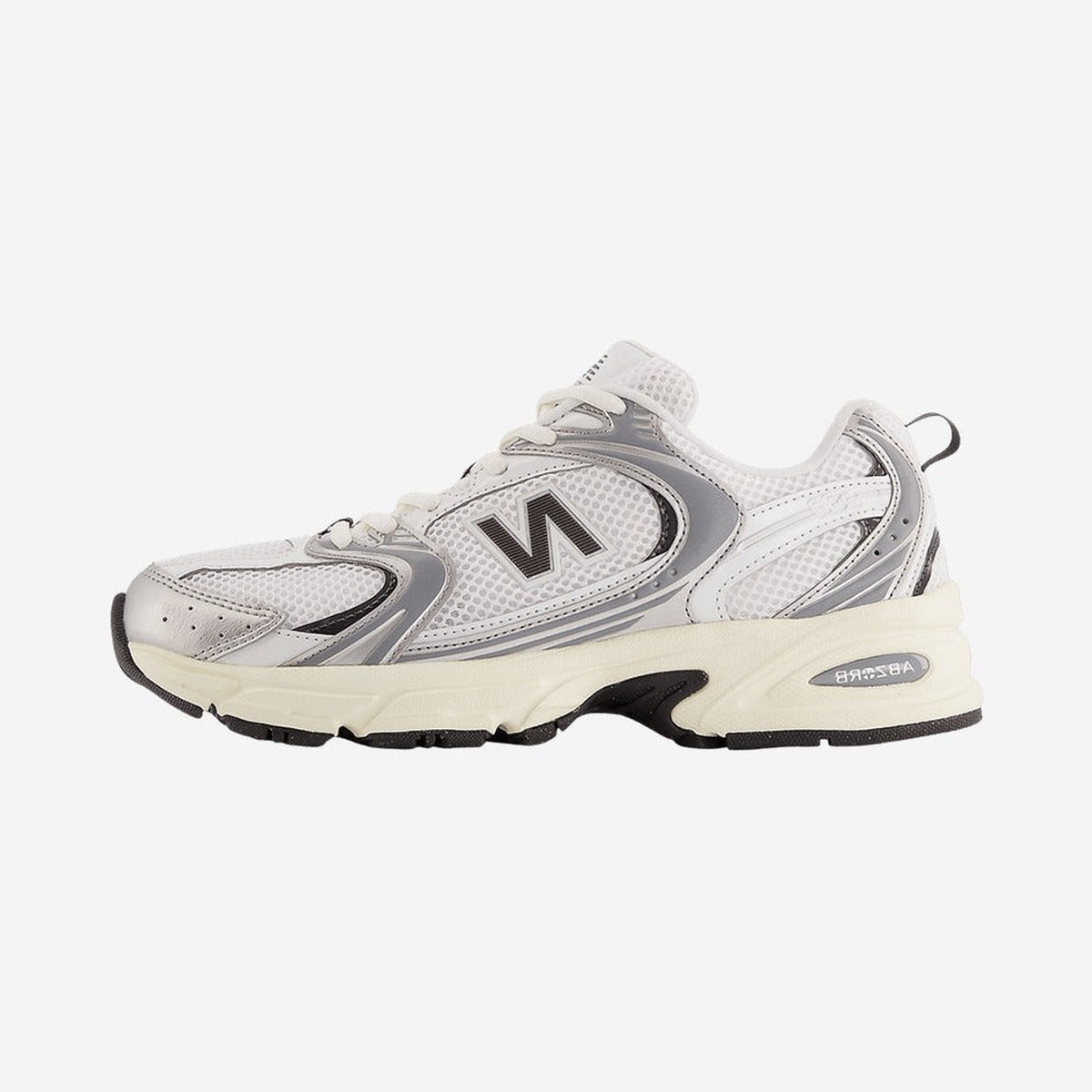 New Balance 530 Silver Metallic Black Cement