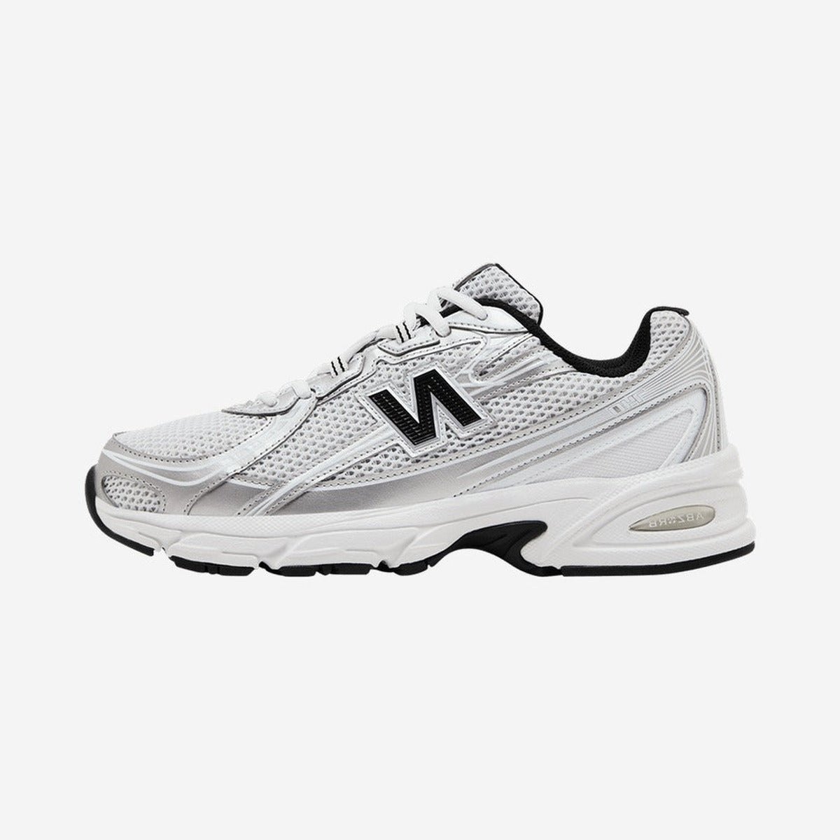 New Balance 740 White Silver Metallic Navy