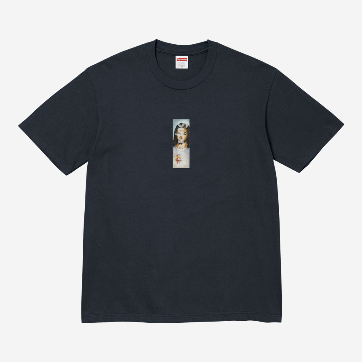Supreme Prayer Card Box Logo Tee 'Navy' FW26T68-NAVY — Abbigliamento Supreme su LAB19