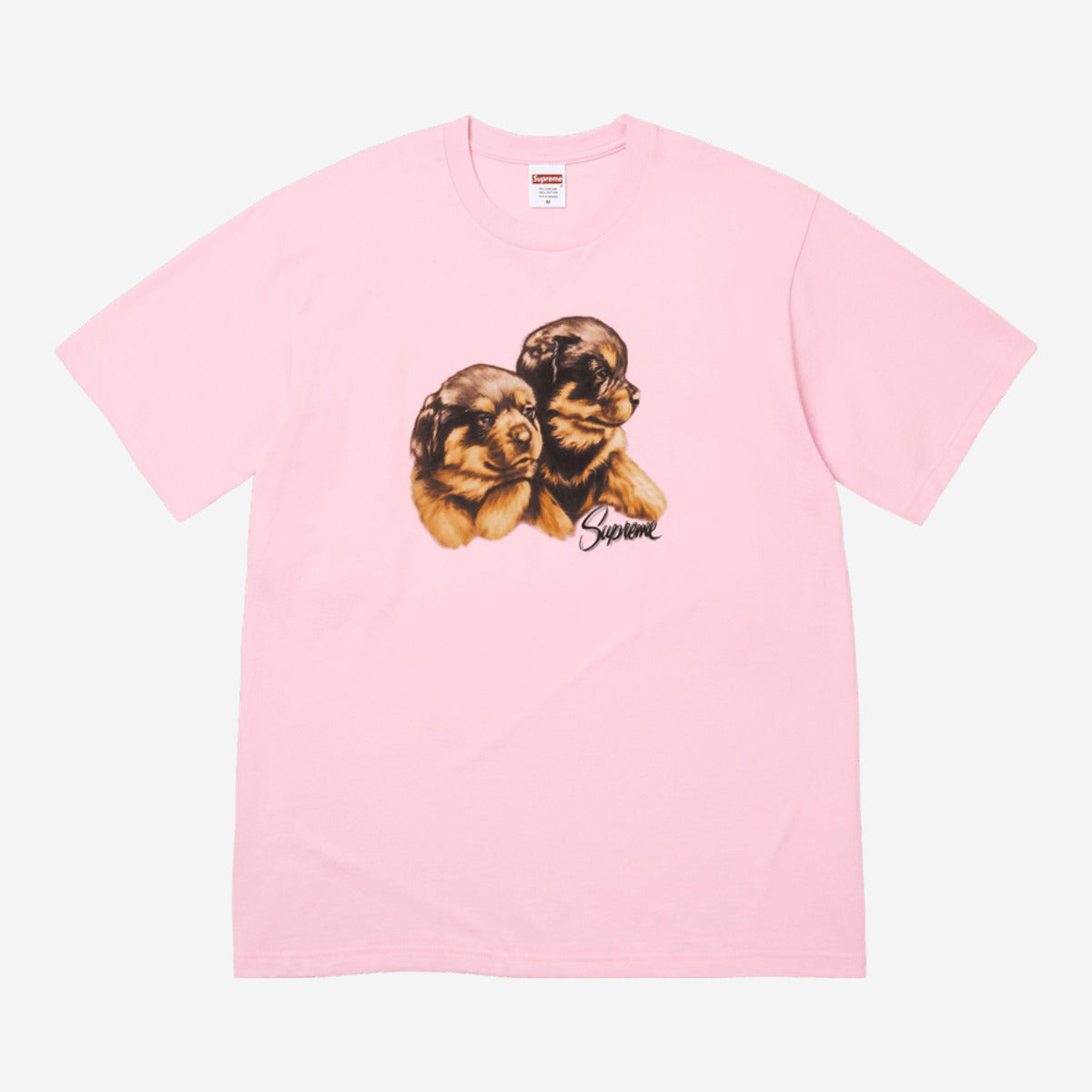 Supreme Puppies Tee 'Light Pink' FW26T33-LIGHT-PINK — Abbigliamento Supreme su LAB19