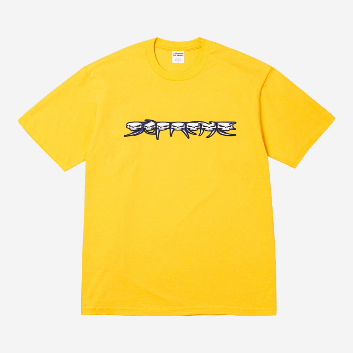 Supreme Skulls Spellout Tee 'Yellow' FW26T24-YELLOW — Abbigliamento Supreme su LAB19