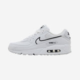 Nike Air Max 90 White Black Outlined Swoosh