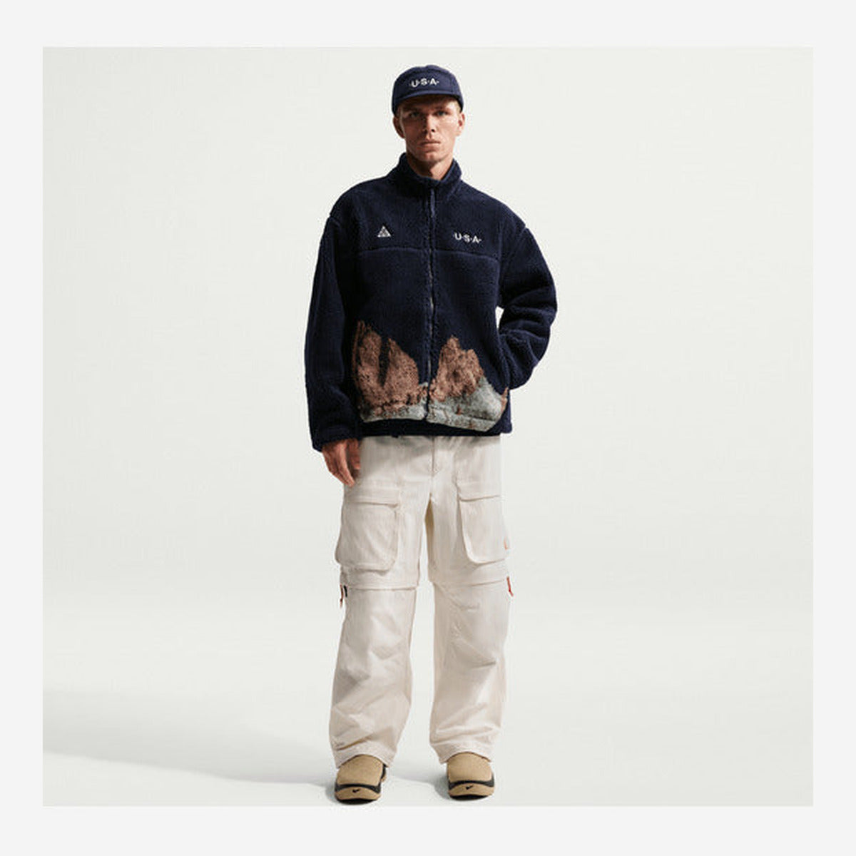 Nike ACG x Team USA Olympics 2026 Therma-FIT ADV Full-Zip Jacket Blue HQ5493-451 — Abbigliamento Nike su LAB19