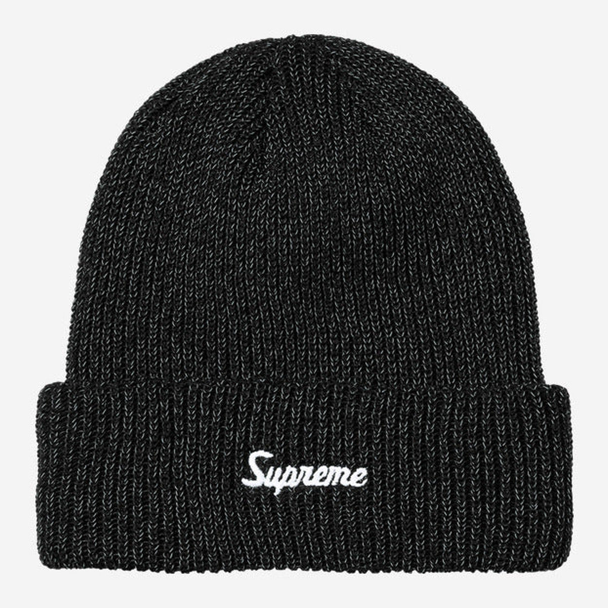 Supreme Loose Gauge Beanie 'Black Reflective' FW26BN10-BLACK-REFLECTIVE — Sneakers Supreme su LAB19