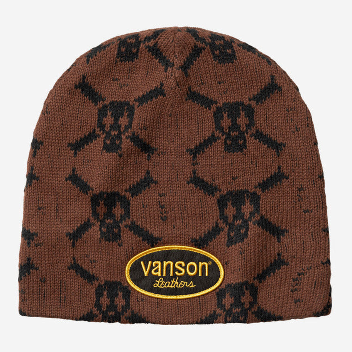 Supreme x Vanson Leathers Skull Beanie 'Brown' FW26BN15-BROWN — Sneakers Supreme su LAB19