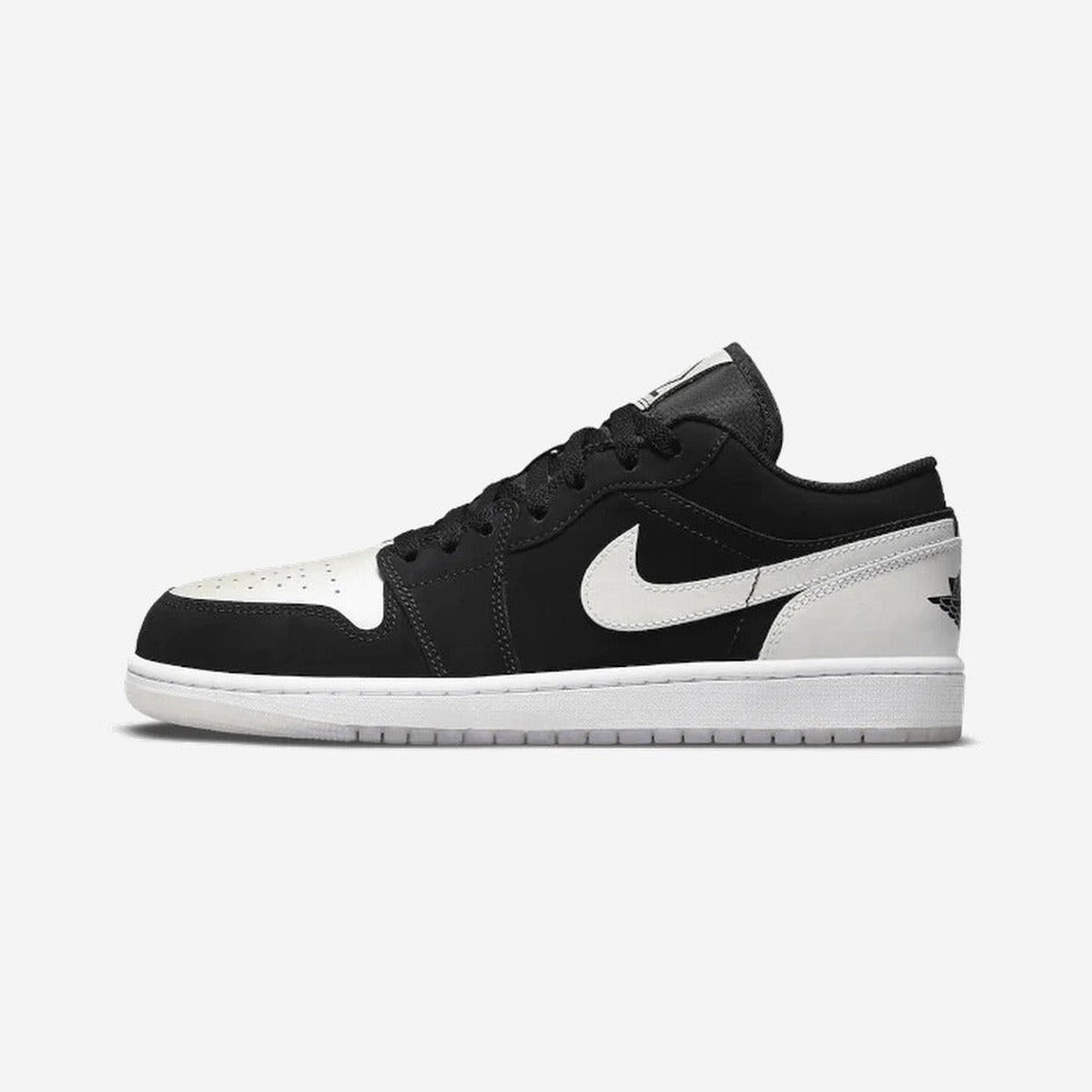 Air Jordan 1 Low Black White Diamond