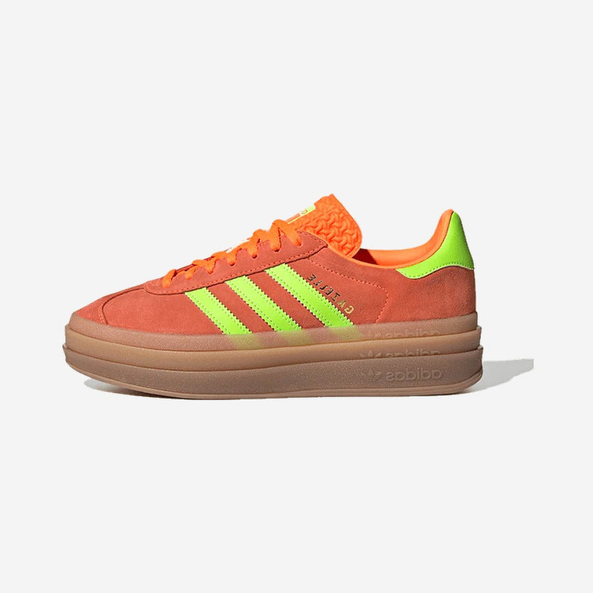 Adidas Gazelle Bold Solar Orange Solar Green