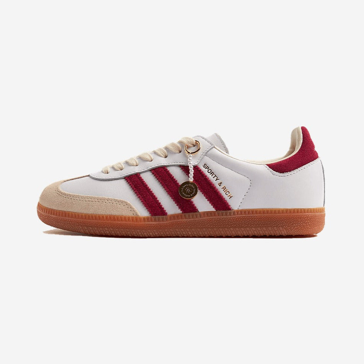 Adidas Samba OG Sporty & Rich White Core Burgundy