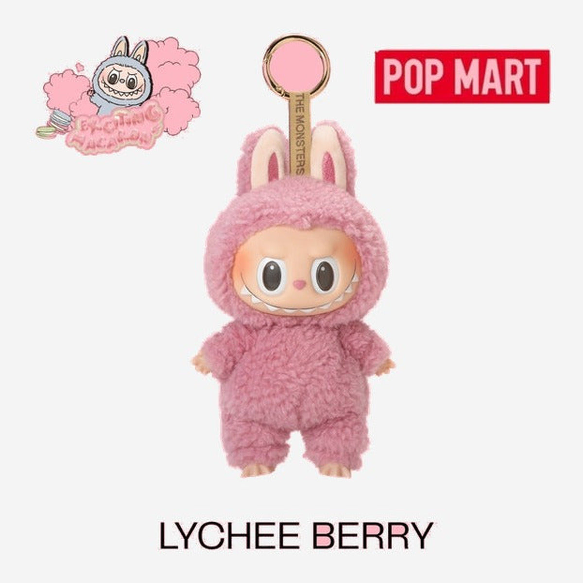 Pop Mart Labubu Exciting Macarons- LYCHEE BERRY