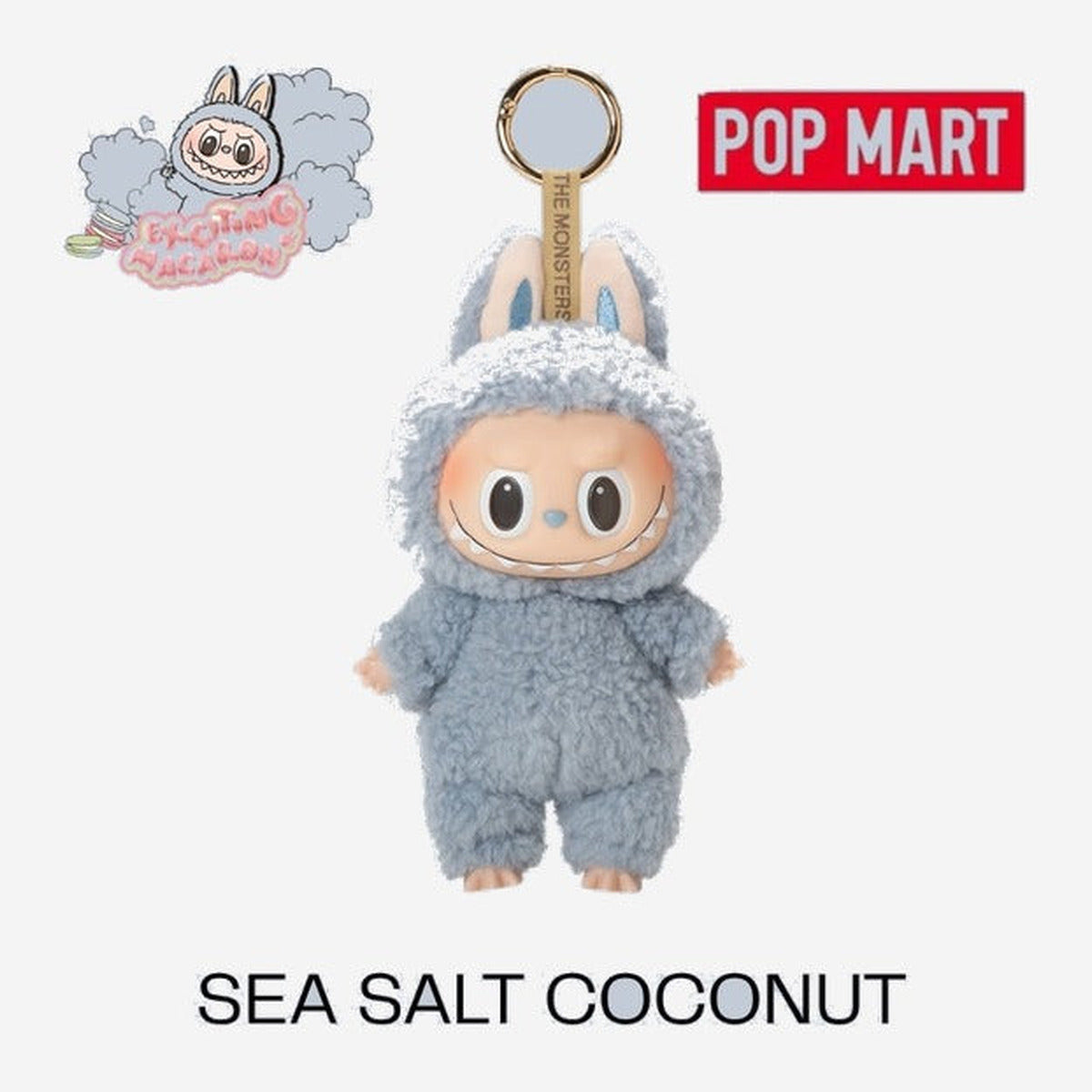 Pop Mart Labubu Exciting Macarons- SEA SALT COCONUT