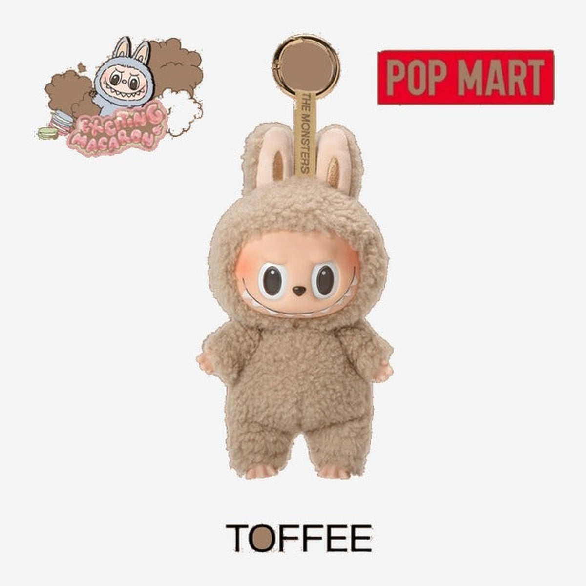 Pop Mart Labubu Exciting Macarons- TOFFEE