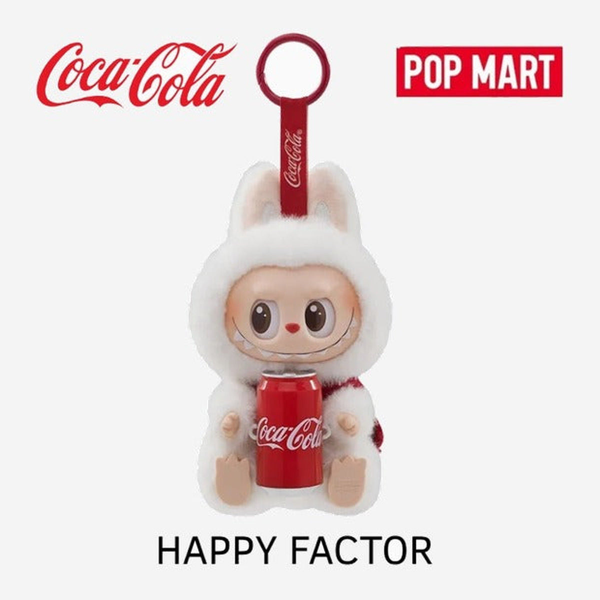 Pop Mart Pop Mart Labubu Coca Cola - HAPPY FACTOR – Action Figure Collezione Limitata