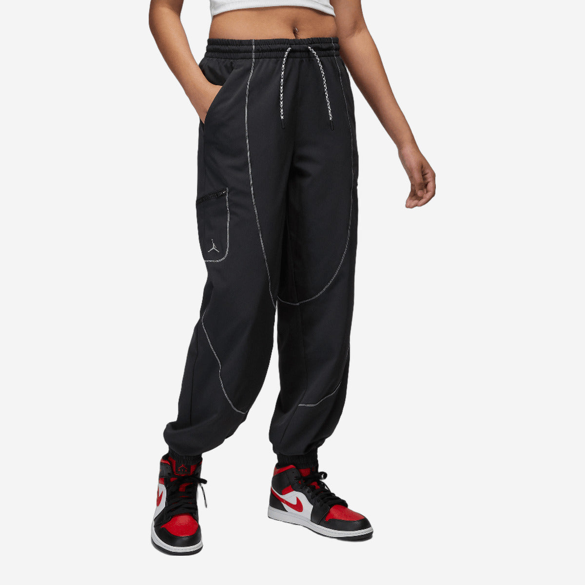 Jordan Sport Women's Tunnel Pants Black/Stealth/Stealth FB4659-010 — Abbigliamento Air Jordan su LAB19