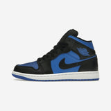 Air Jordan 1 Mid Black Royal Blue