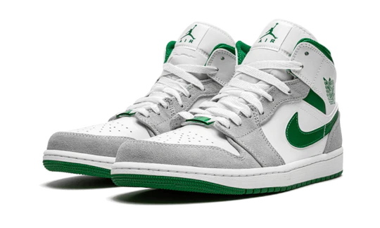 Air Jordan 1 Mid Grey Green