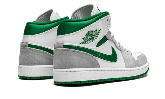 Air Jordan 1 Mid Grey Green