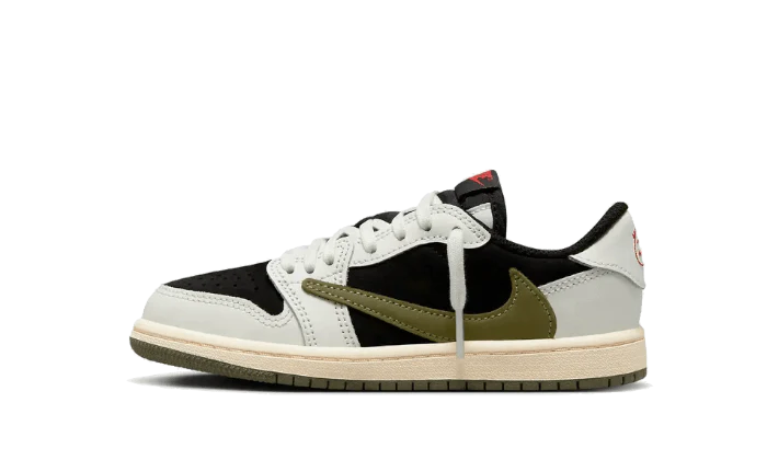 Air Jordan 1 Retro Low OG SP Travis Scott Olive Enfant (PS)