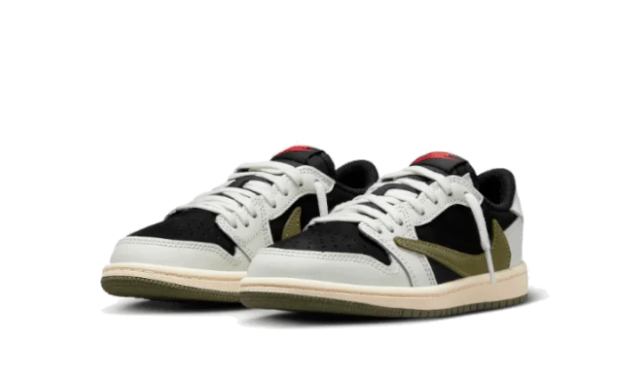 Air Jordan 1 Retro Low OG SP Travis Scott Olive Enfant (PS)
