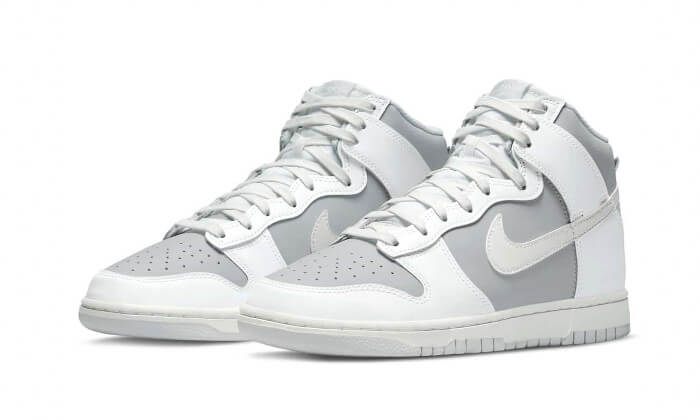 Nike Dunk High Retro Grey White