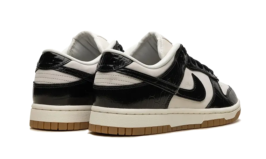 Nike Dunk Low LX Black Croc