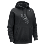 Nike San Antonio Spurs Club Men's Nike NBA Pullover Hoodie Black