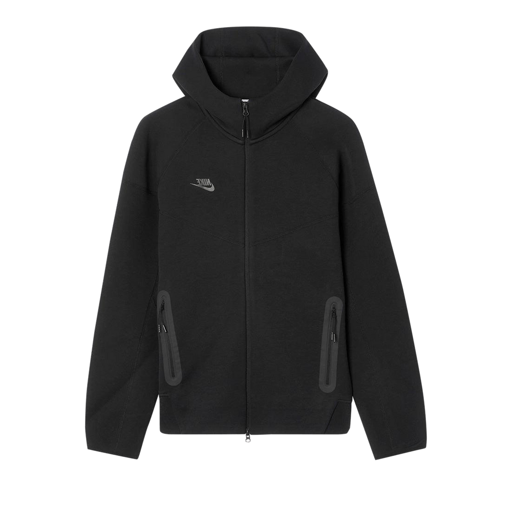 Nike Sportswear Tech Fleece Windrunner Full-Zip Hoodie Black/Black FB7921-010 — Abbigliamento Nike su LAB19