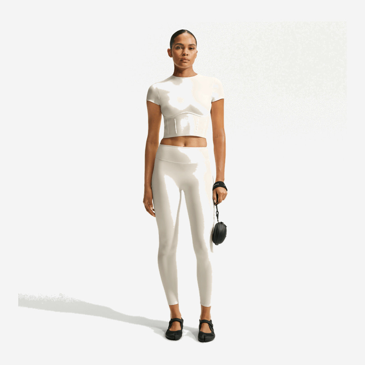 NikeSKIMS Matte Women's High-Waisted 66cm (approx.) Leggings NSKM Actv Ivory IR5038-108 — Abbigliamento Nike su LAB19