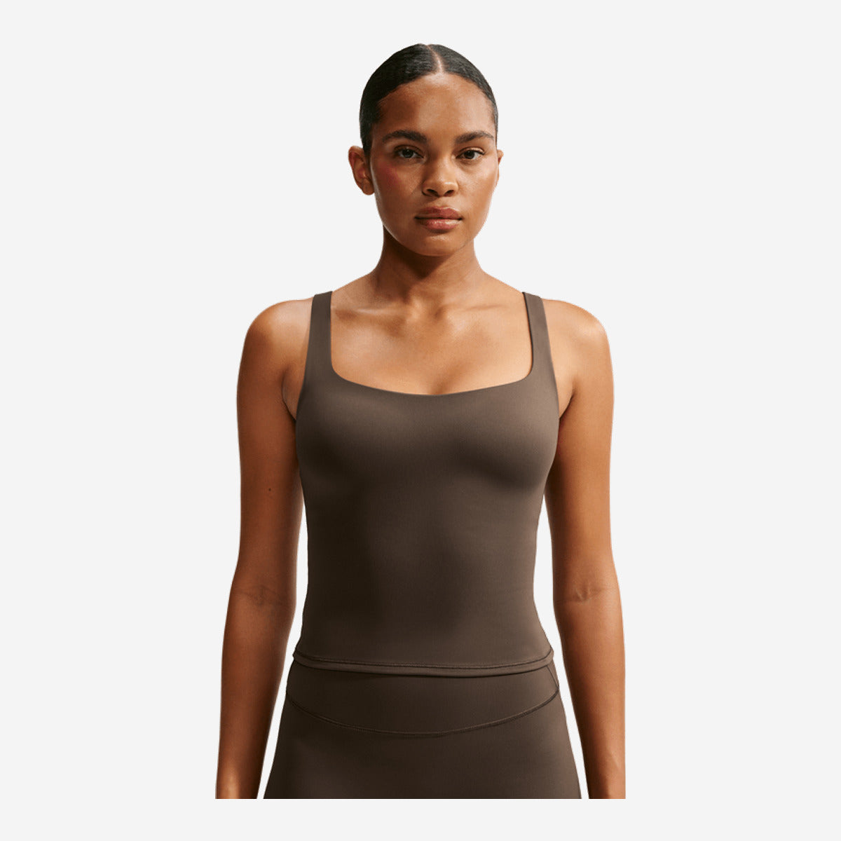 NikeSKIMS Matte Women's Square-Neck Tank NSKM Dark Sepia/NSKM Dark Sepia IR5037-233 — Abbigliamento Nike su LAB19