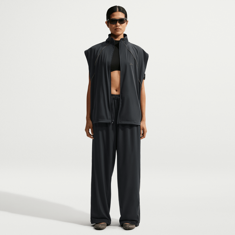NikeSKIMS Stretch Nylon Women's Oversized Trousers NSKM Obsidian/Olive Grey/Olive Grey IU2224-055 — Abbigliamento Nike su LAB19