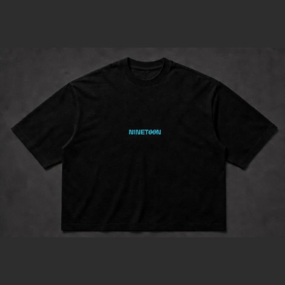 Nothing Random Tee nera - fronte