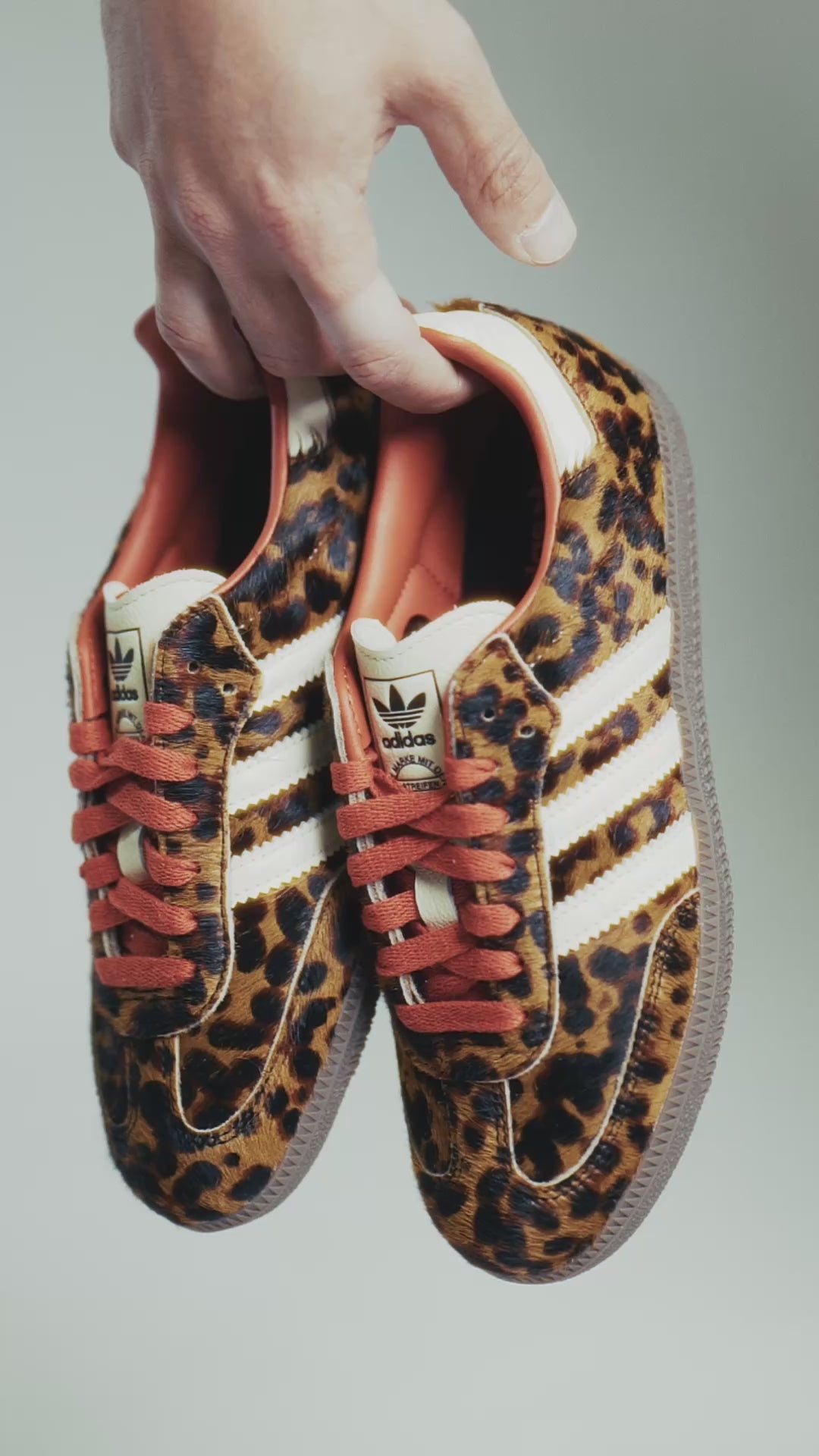 Adidas Samba OG Preloved Red Leopard