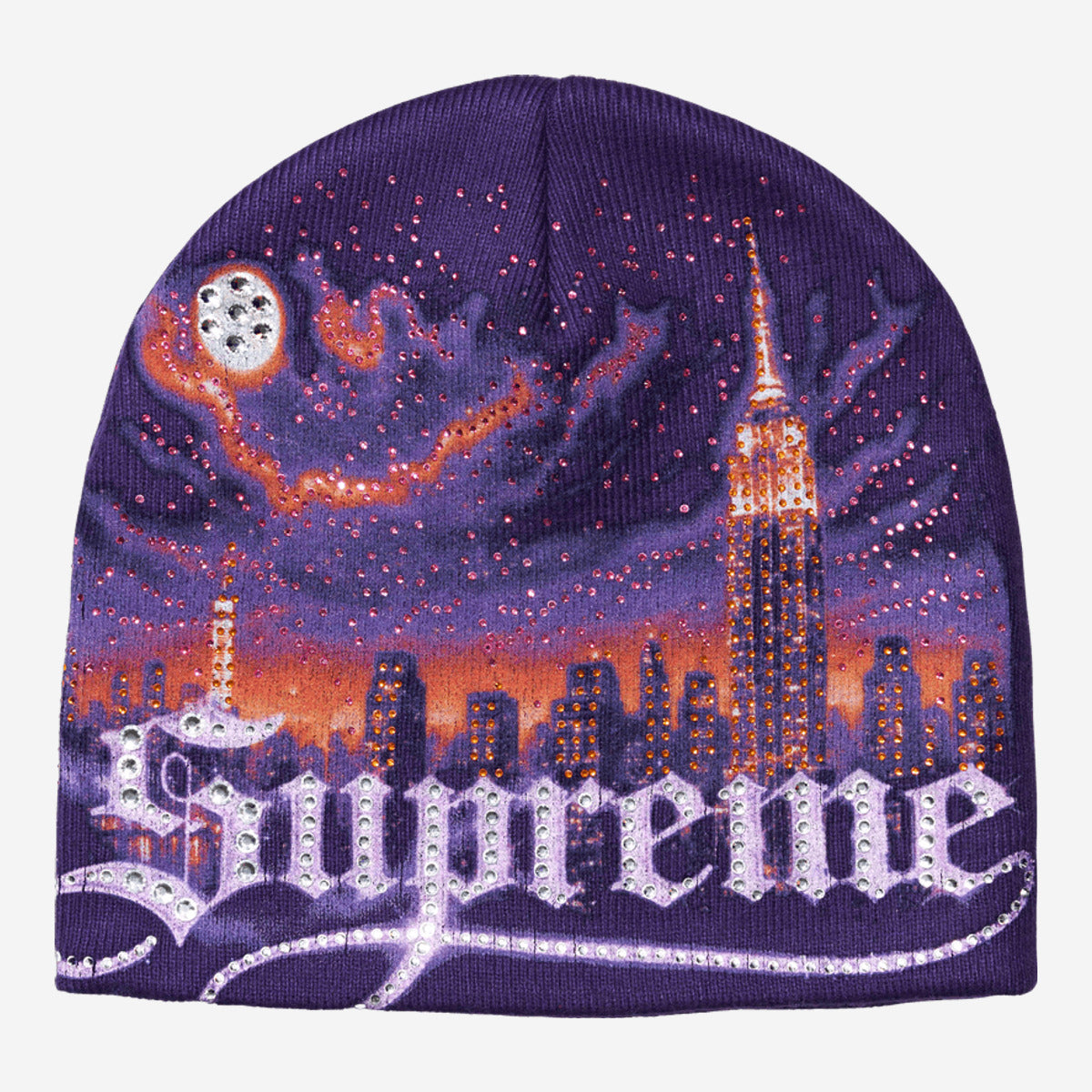 Supreme Cityscape Beanie 'Purple' FW26BN71-PURPLE — Abbigliamento Supreme su LAB19