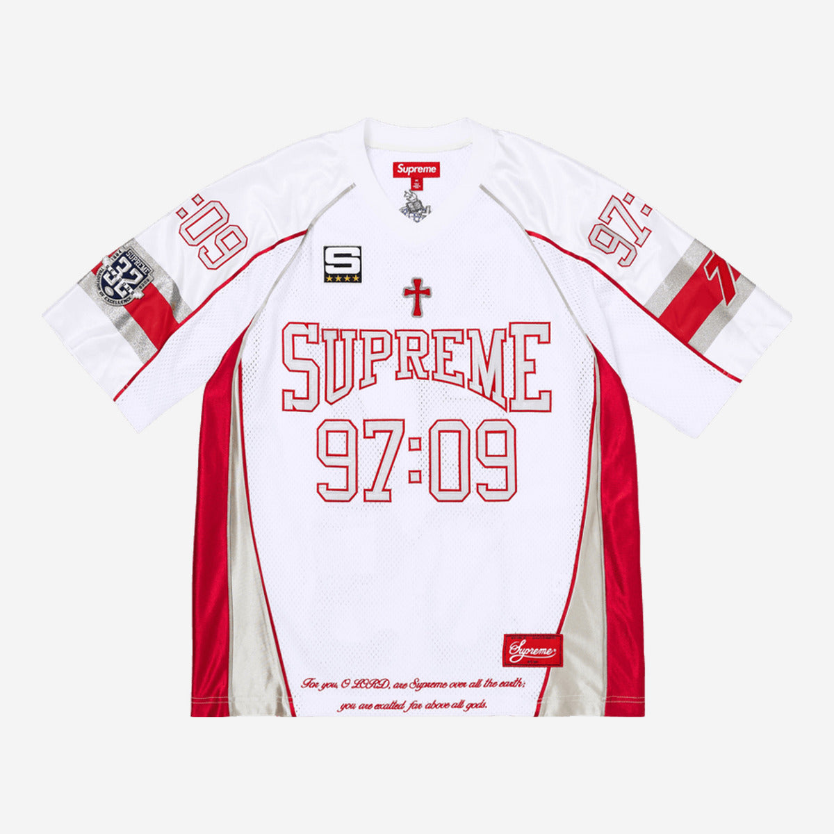 Supreme Disciples Jersey 'White' FW26KN15-WHITE — Abbigliamento Supreme su LAB19