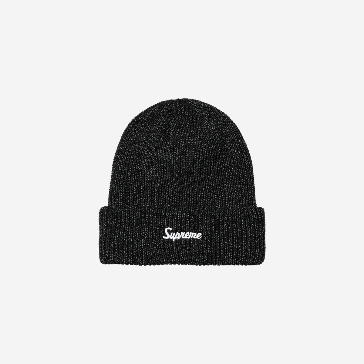 Supreme Loose Gauge Beanie 'Black Reflective' FW26BN10-BLACK-REFLECTIVE — Sneakers Supreme su LAB19