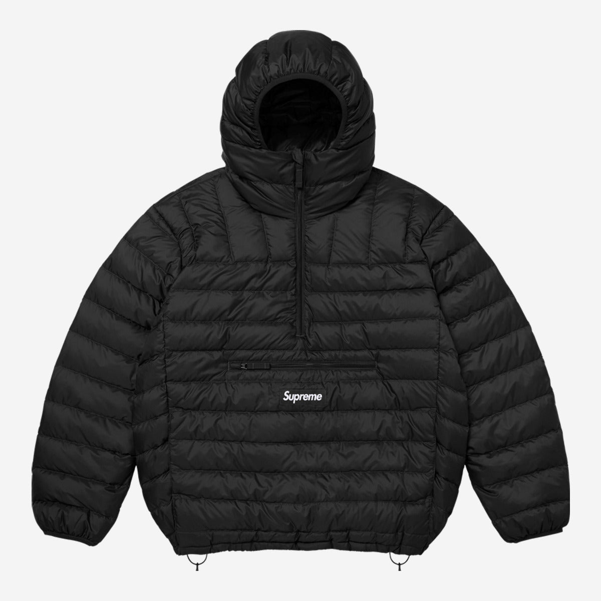 Supreme Micro Down Half Zip Hooded Pullover 'Black' FW26J11-BLACK — Abbigliamento Supreme su LAB19