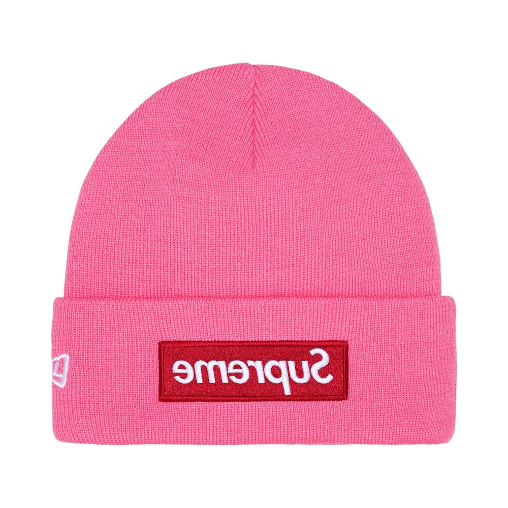 Supreme New Era Box Logo Beanie 'Magenta' FW25BN5-MAGENTA — Sneakers Supreme su LAB19